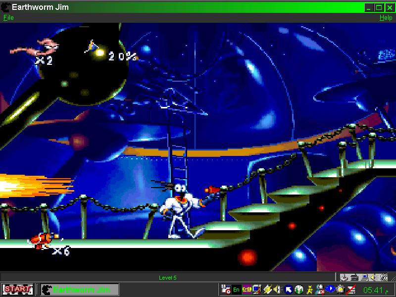 Screen Sot-Earthworm Jim-Level5