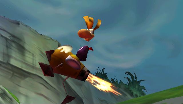 Screen Shot-Rayman2 The Great Escape-The Menhir hills,3rd or 2nd level